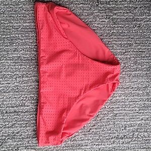 San Lorenzo Mesh Collection Swim Bikini Briefs Size Small Color Fire
